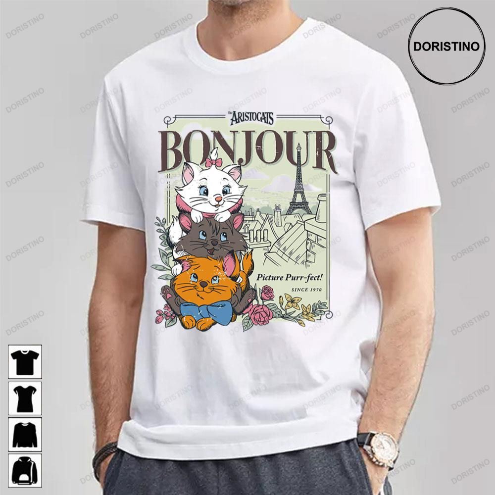 Bonjour The Aristocats Limited Edition T-shirts